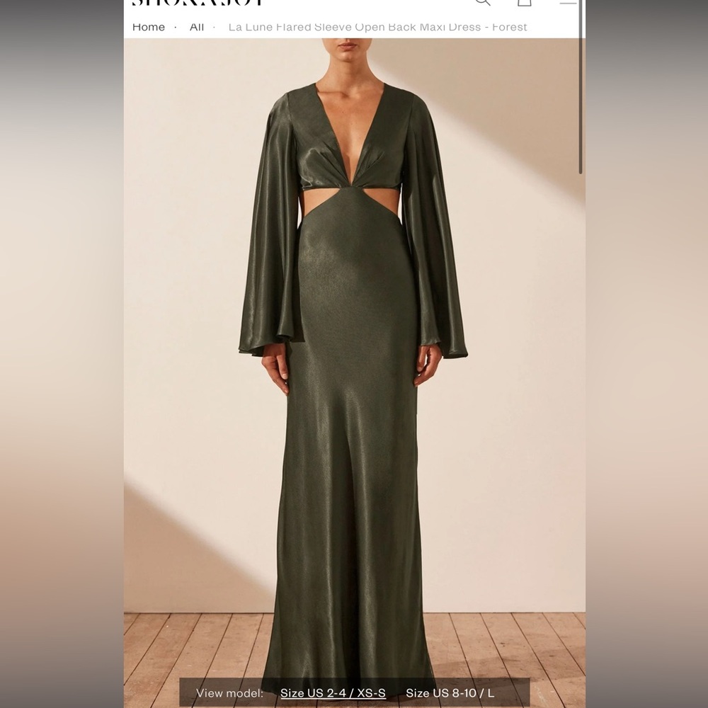 Shona Joy La Lune Maxi Dress